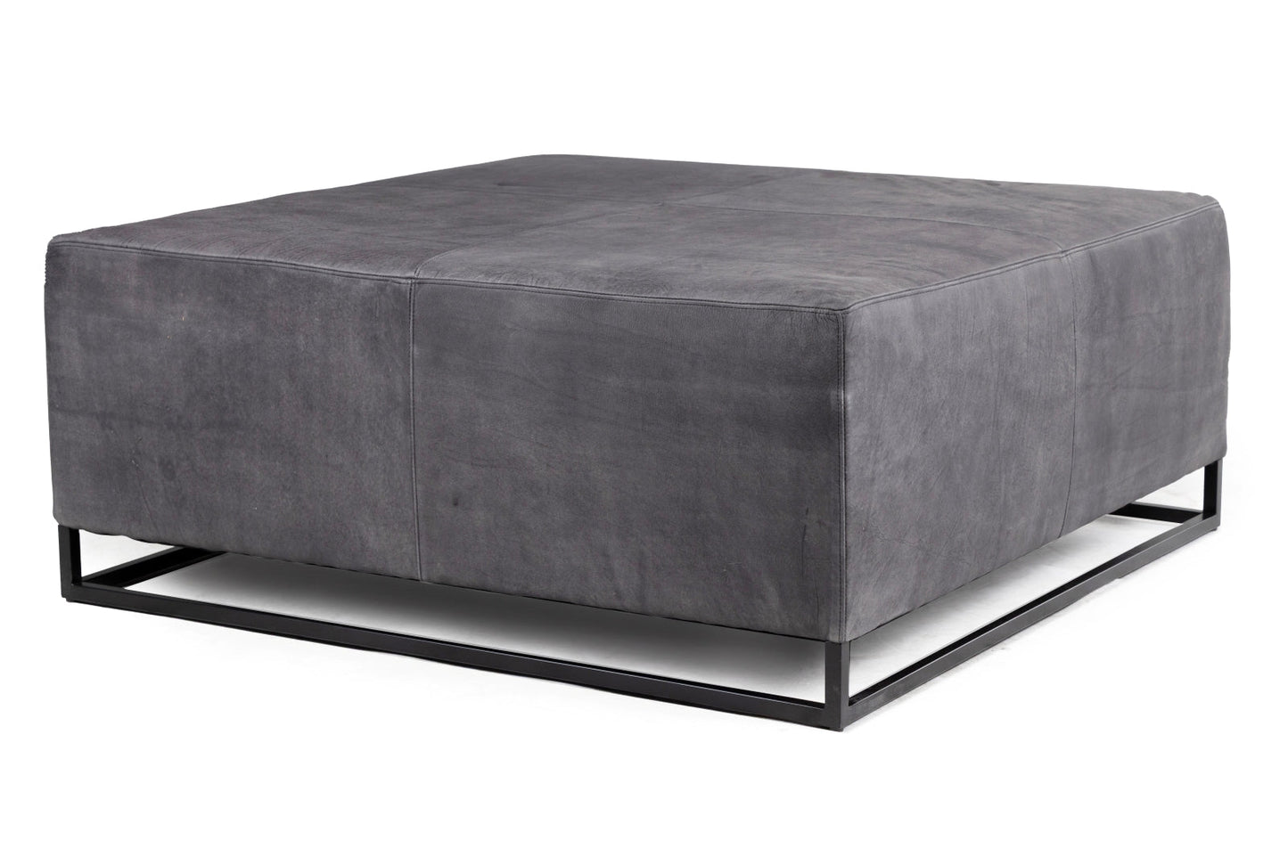 Bernhardt Leather Ottoman