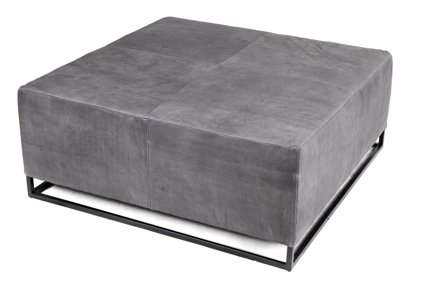 Bernhardt Leather Ottoman