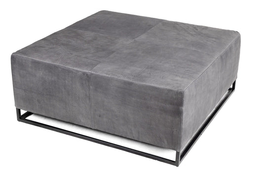 Bernhardt Leather Ottoman