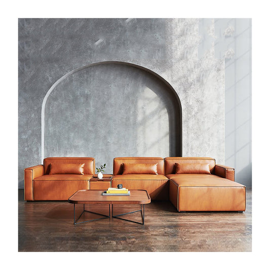 Mix Modular 4 Piece Sectional - Vegan Appleskin