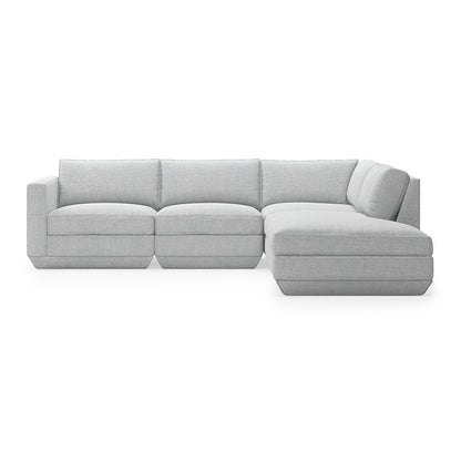 Podium Modular 4-Piece Lounge - Right Facing