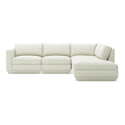 Podium Modular 4-Piece Lounge - Right Facing