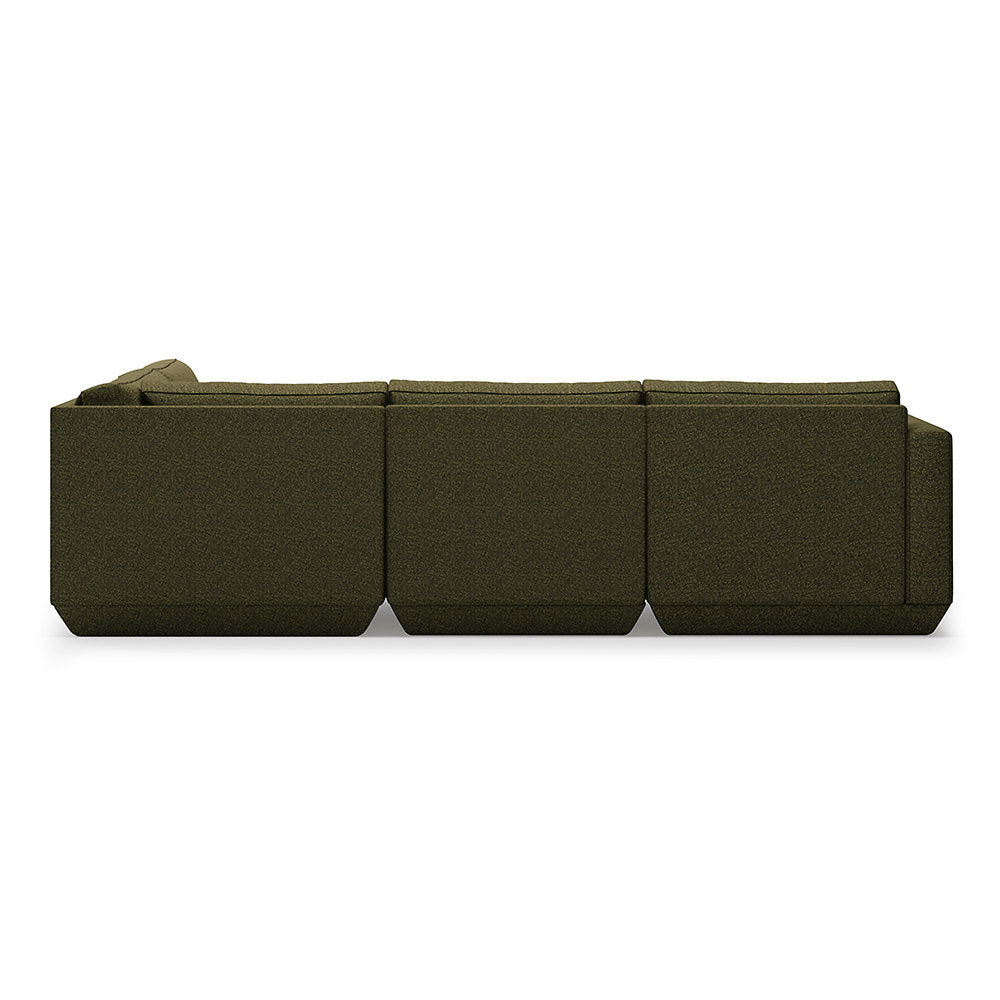 Podium Modular 4-Piece Lounge - Right Facing