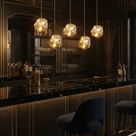 Illyria Ice Glass Pendant Lamp