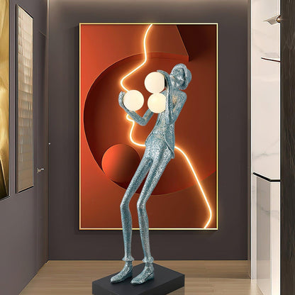 Gentleman Sculpture Floor Lamp Floor lamp