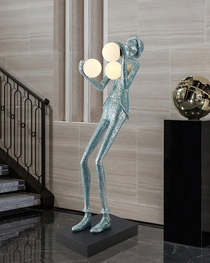 Gentleman Sculpture Floor Lamp Floor lamp