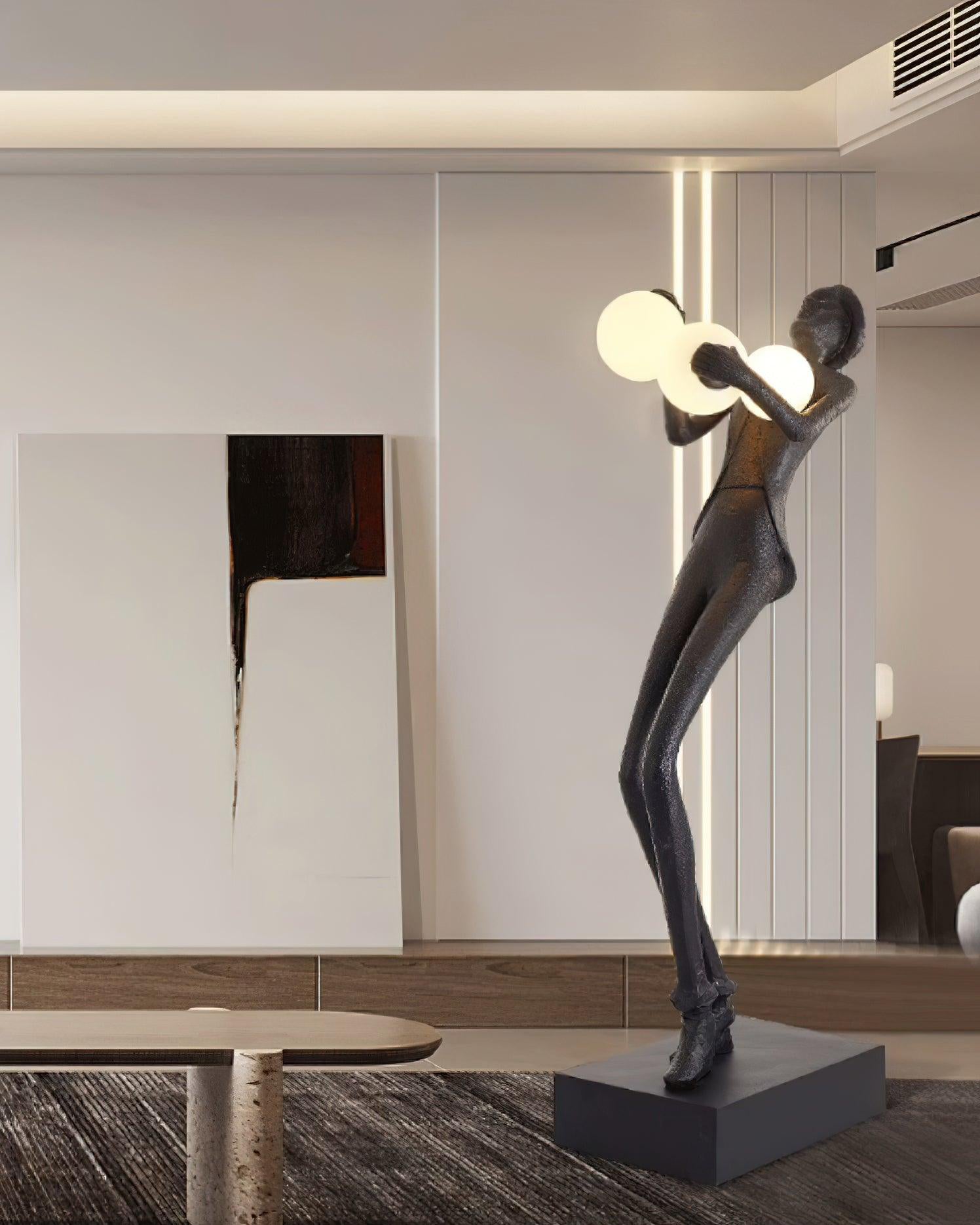 Gentleman Sculpture Floor Lamp Floor lamp