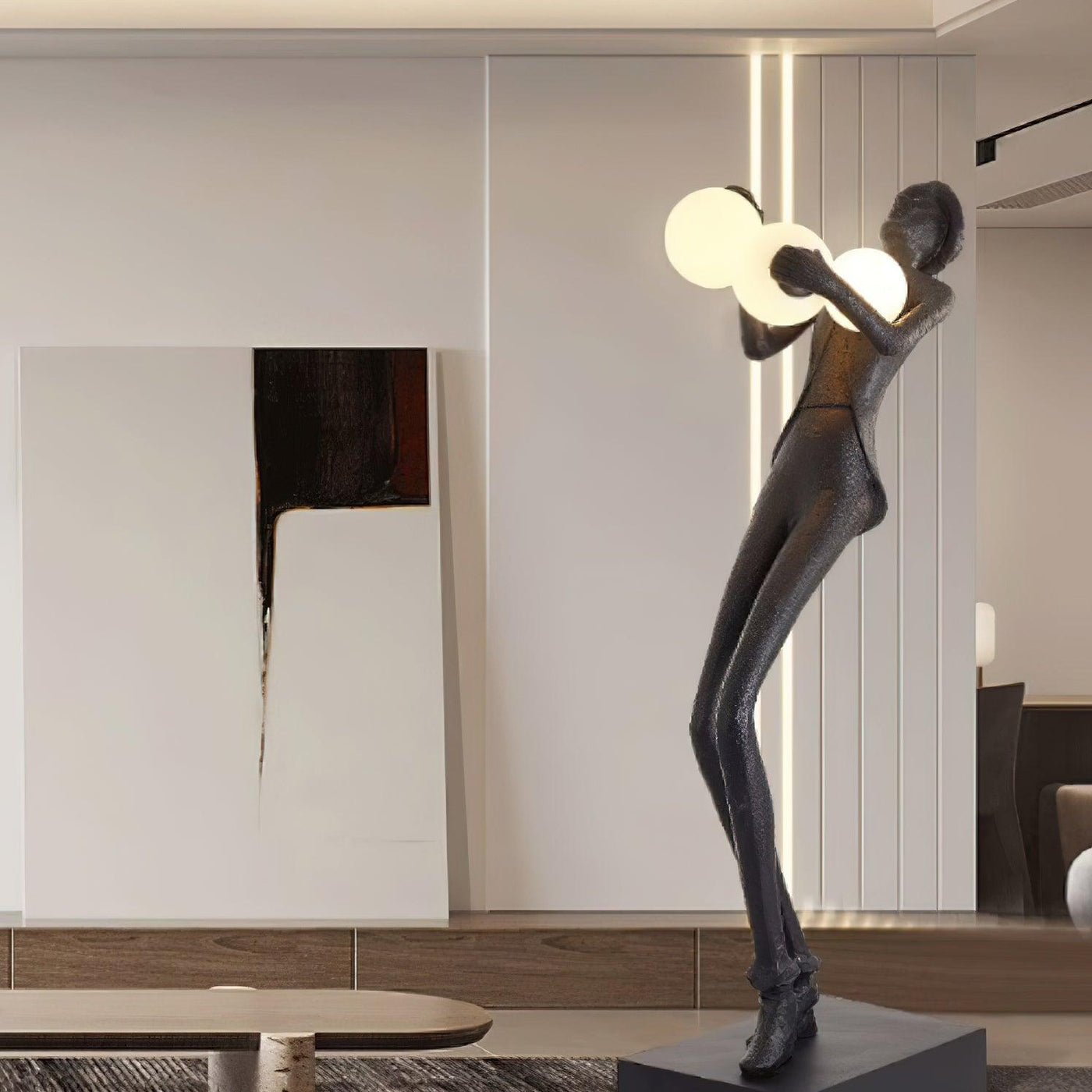 Gentleman Sculpture Floor Lamp Floor lamp