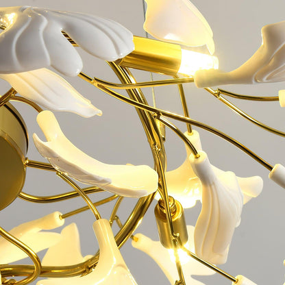 Gingko Chandelier D