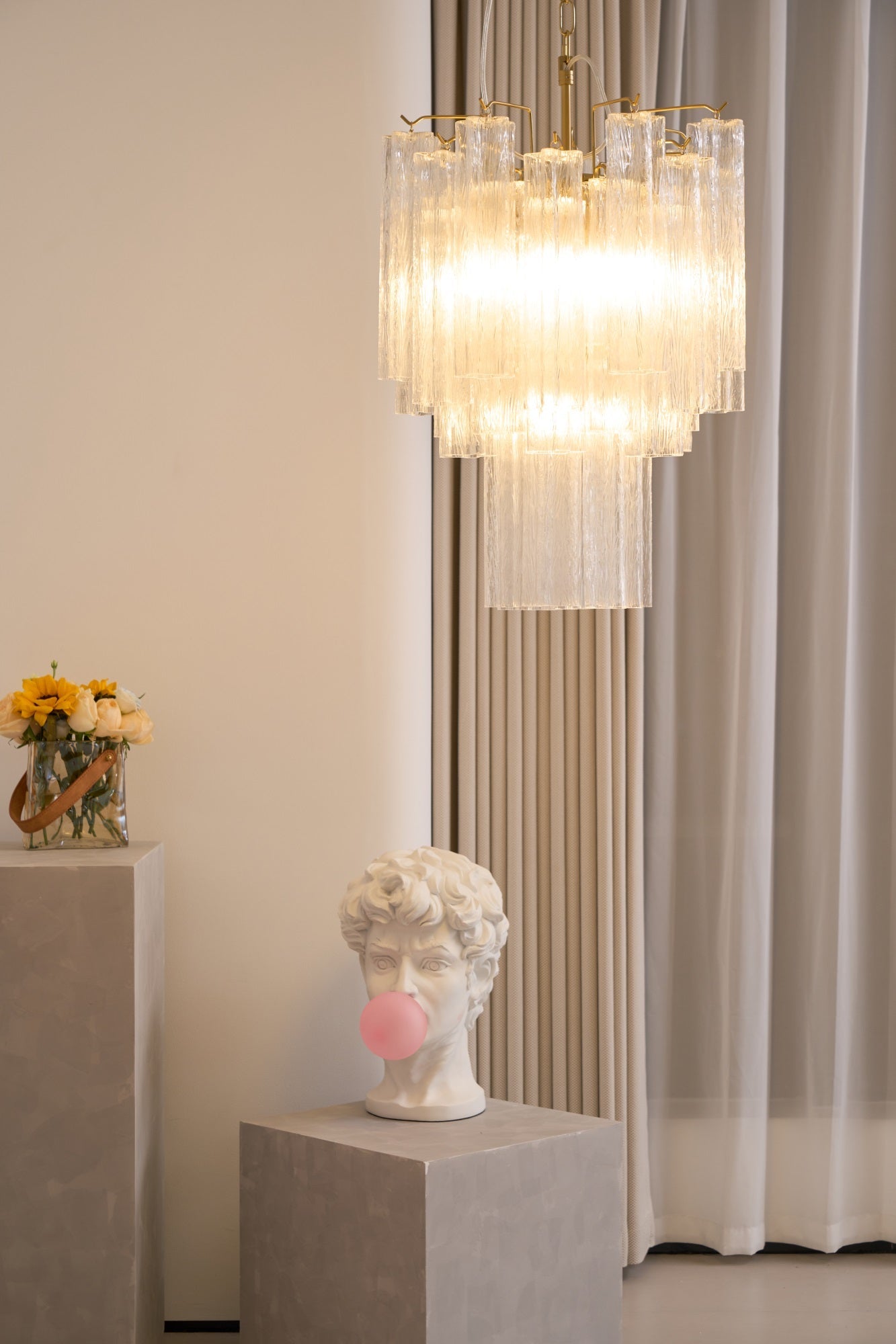 Giselle Glass Chandelier