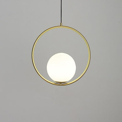Mila Brass Pendant Swag Light Pendant light