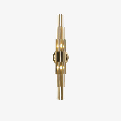 Gold Streamline Wall Lamp Dia 12cm x H 60cm / ∅ 4.7″ x H 23.6″ / Gold Wall lamp