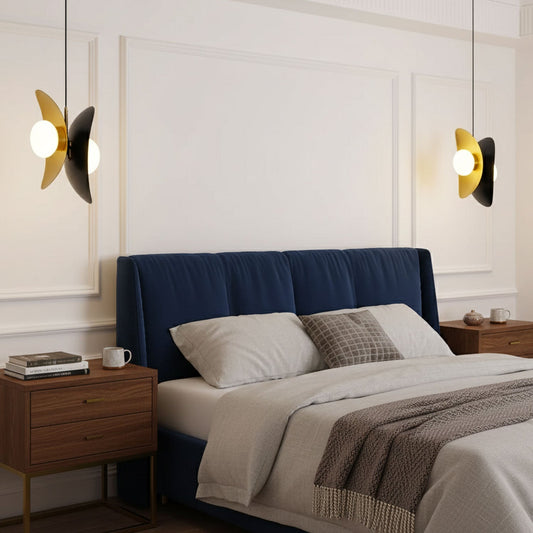 Golden Petal Pendant Lamp