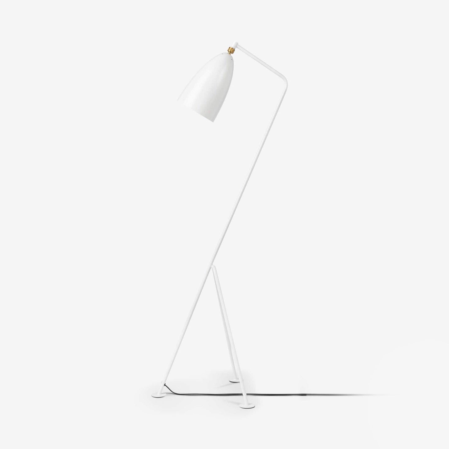 Grasshopper Floor Lamp ∅ 16.9″ x H 58.3″ / W 43cm x H 148cm / White / US Plug Floor lamp