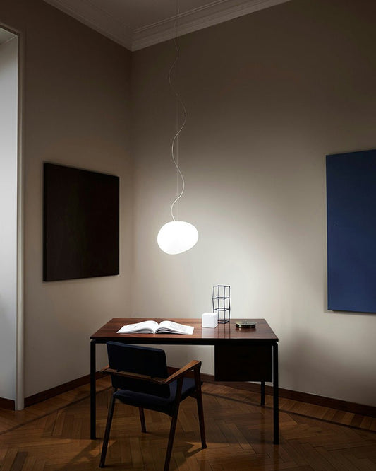 Gregg Stone Shape Glass Pendant Light 1001 Pendant light