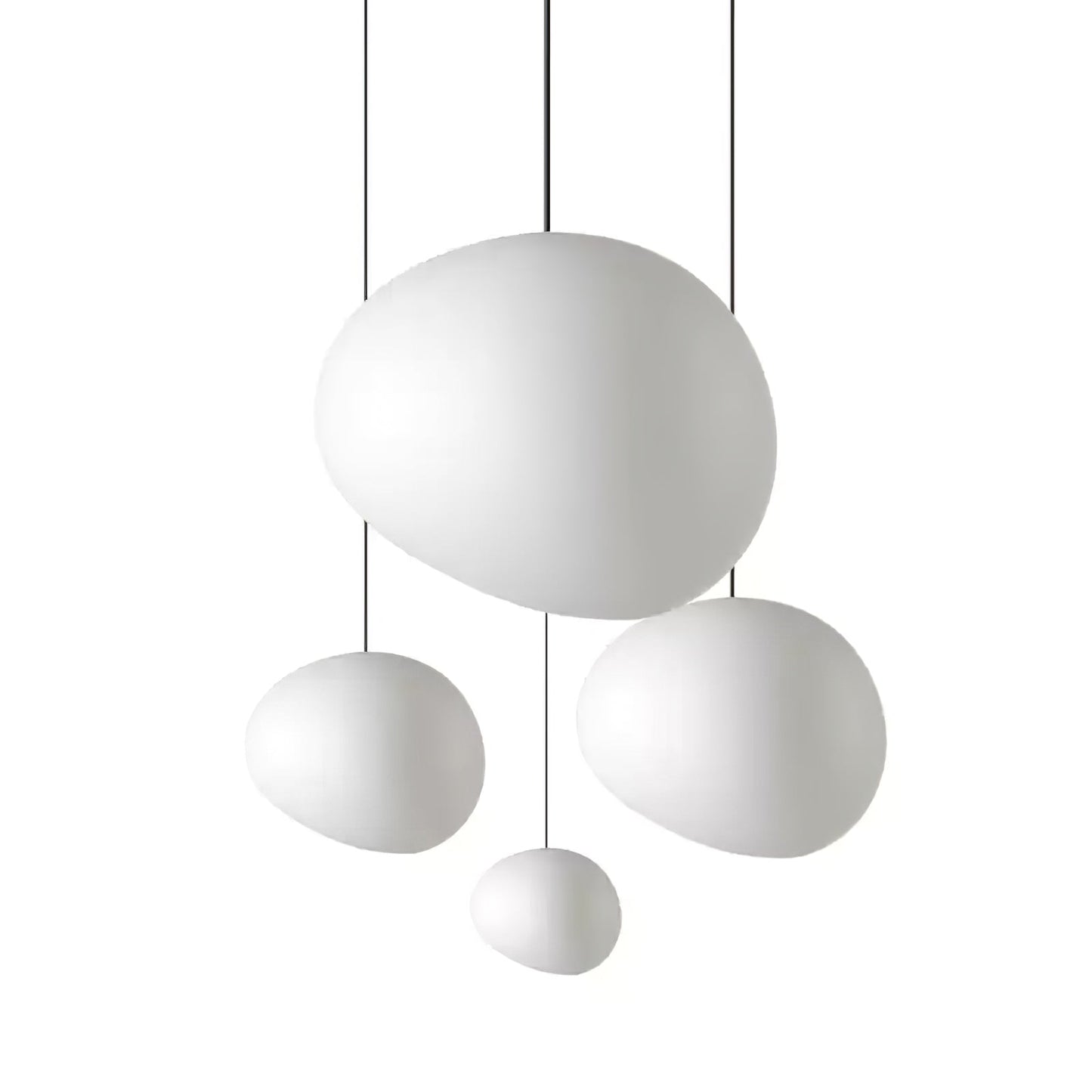 Gregg Stone Shape Glass Pendant Light 1001 Pendant light