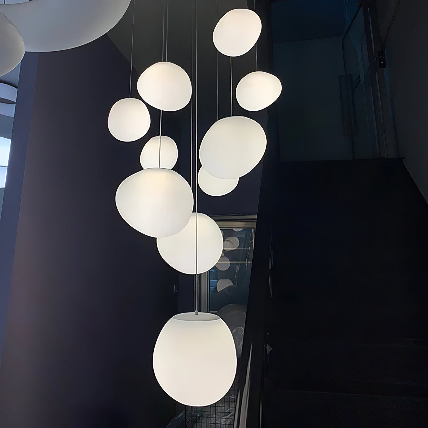 Gregg Stone Shape Glass Pendant Light 1001 Pendant light