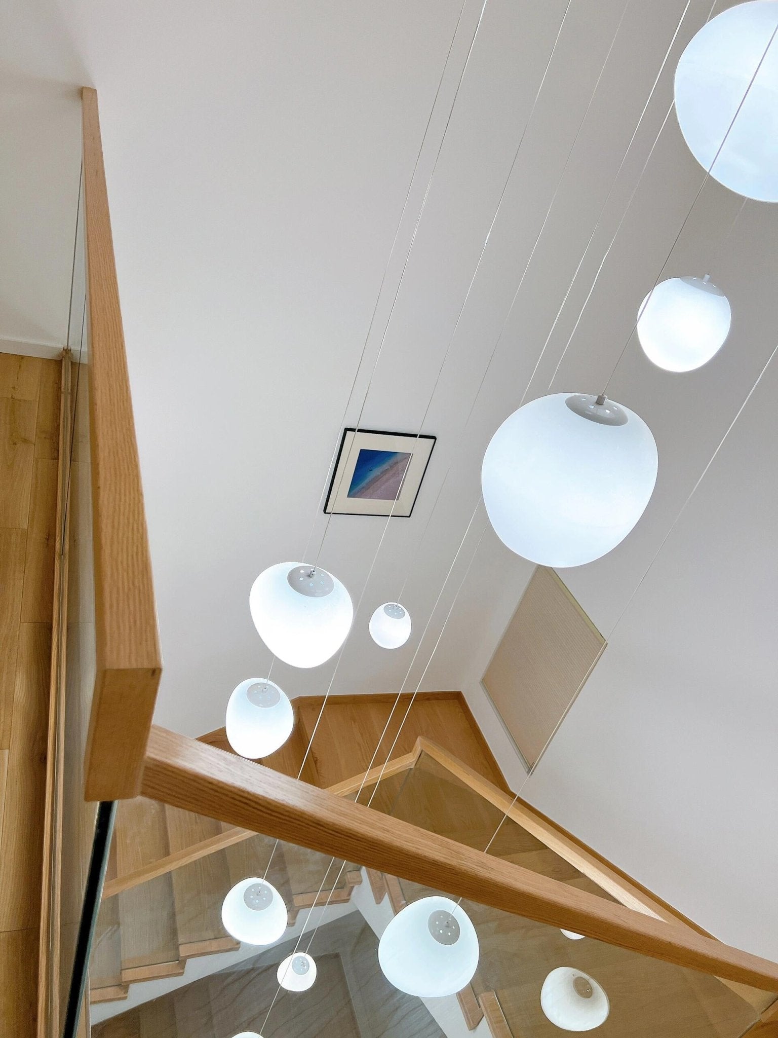 Gregg Stone Shape Glass Pendant Light 1001 Pendant light