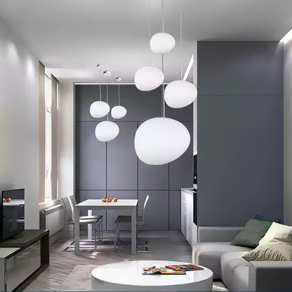 Gregg Stone Shape Glass Pendant Light 1001 Pendant light