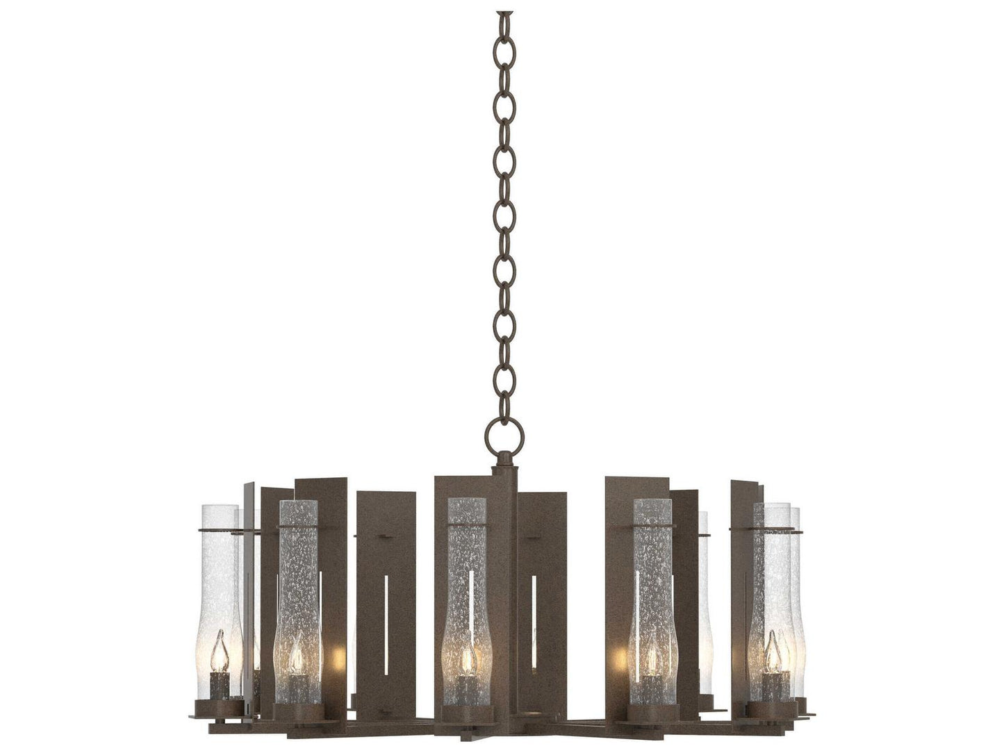 Hubbardton Forge New Town 10-Light Chandelier