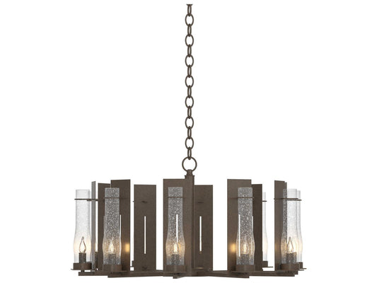 Hubbardton Forge New Town 10-Light Chandelier