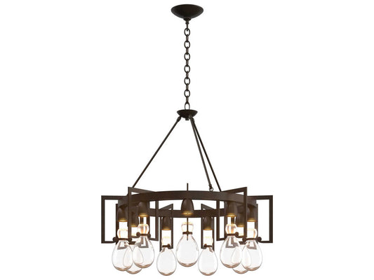 Hubbardton Forge Apothecary 9-Light Circular Chandelier