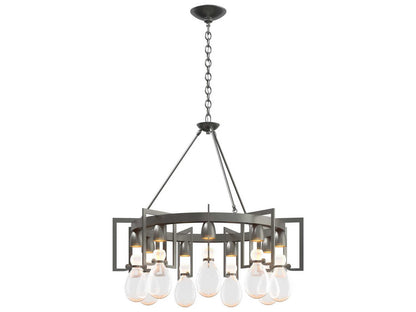 Hubbardton Forge Apothecary 9-Light Circular Chandelier