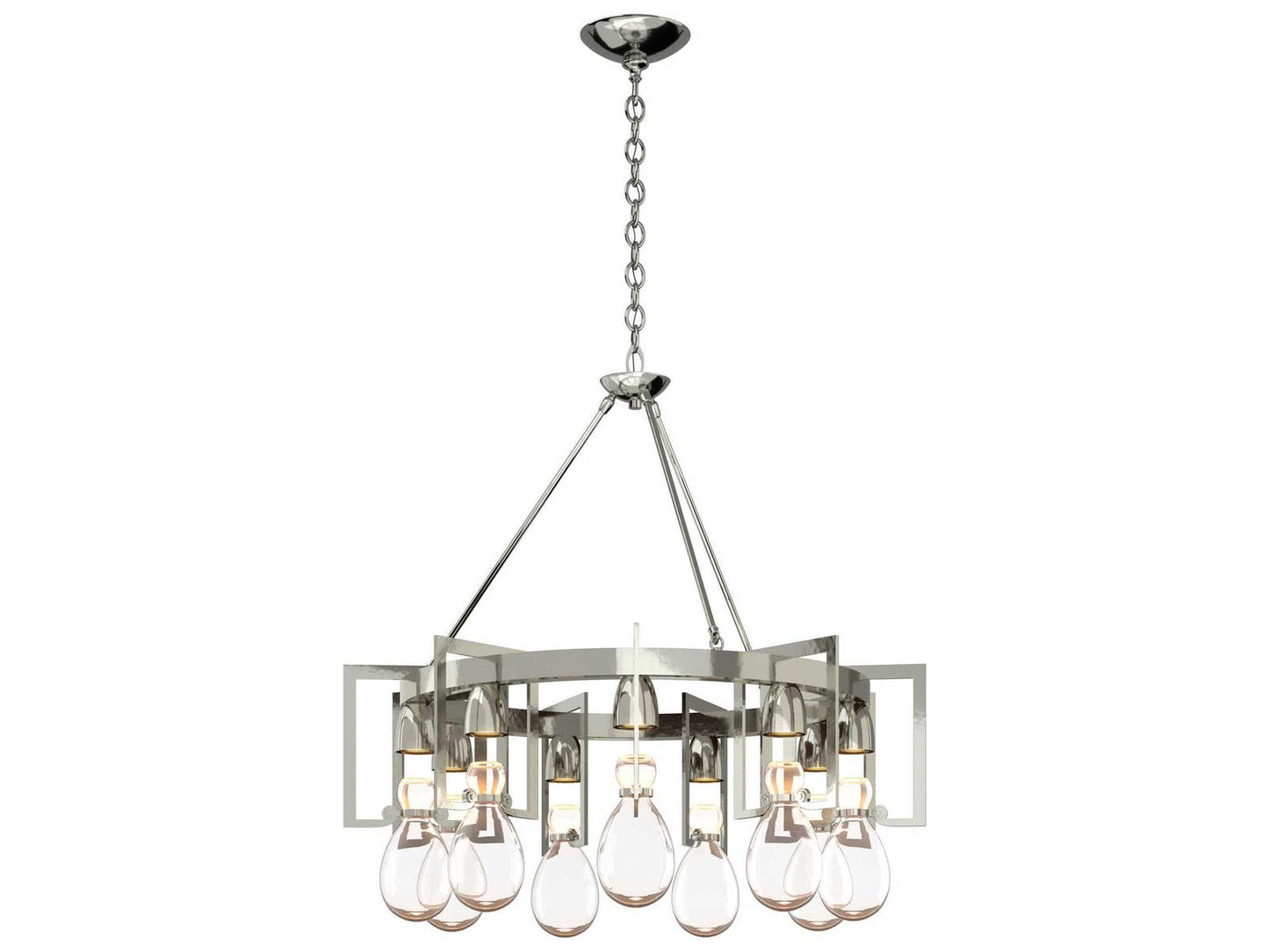 Hubbardton Forge Apothecary 9-Light Circular Chandelier
