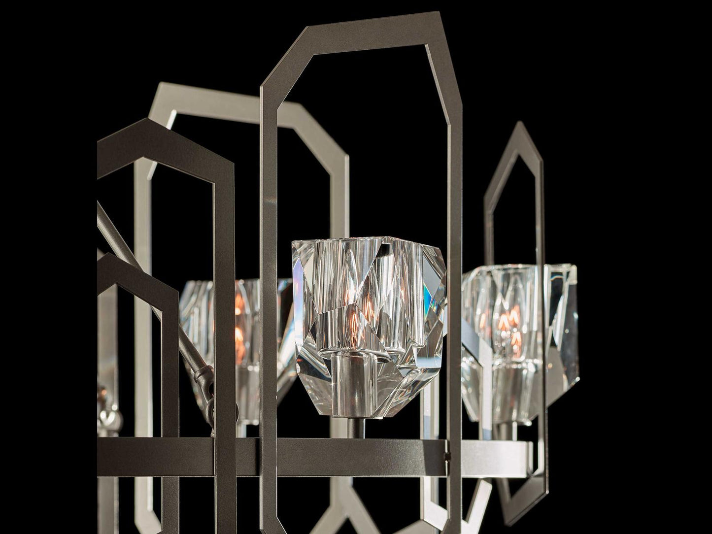 Hubbardton Forge 8-Light Gatsby Oval Chandelier