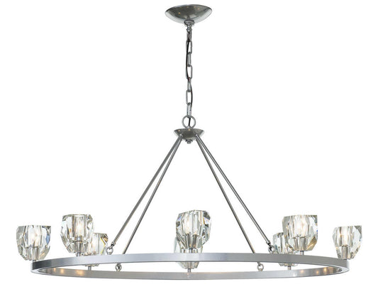 Hubbardton Forge Gatsby 8-Light Oval Chandelier