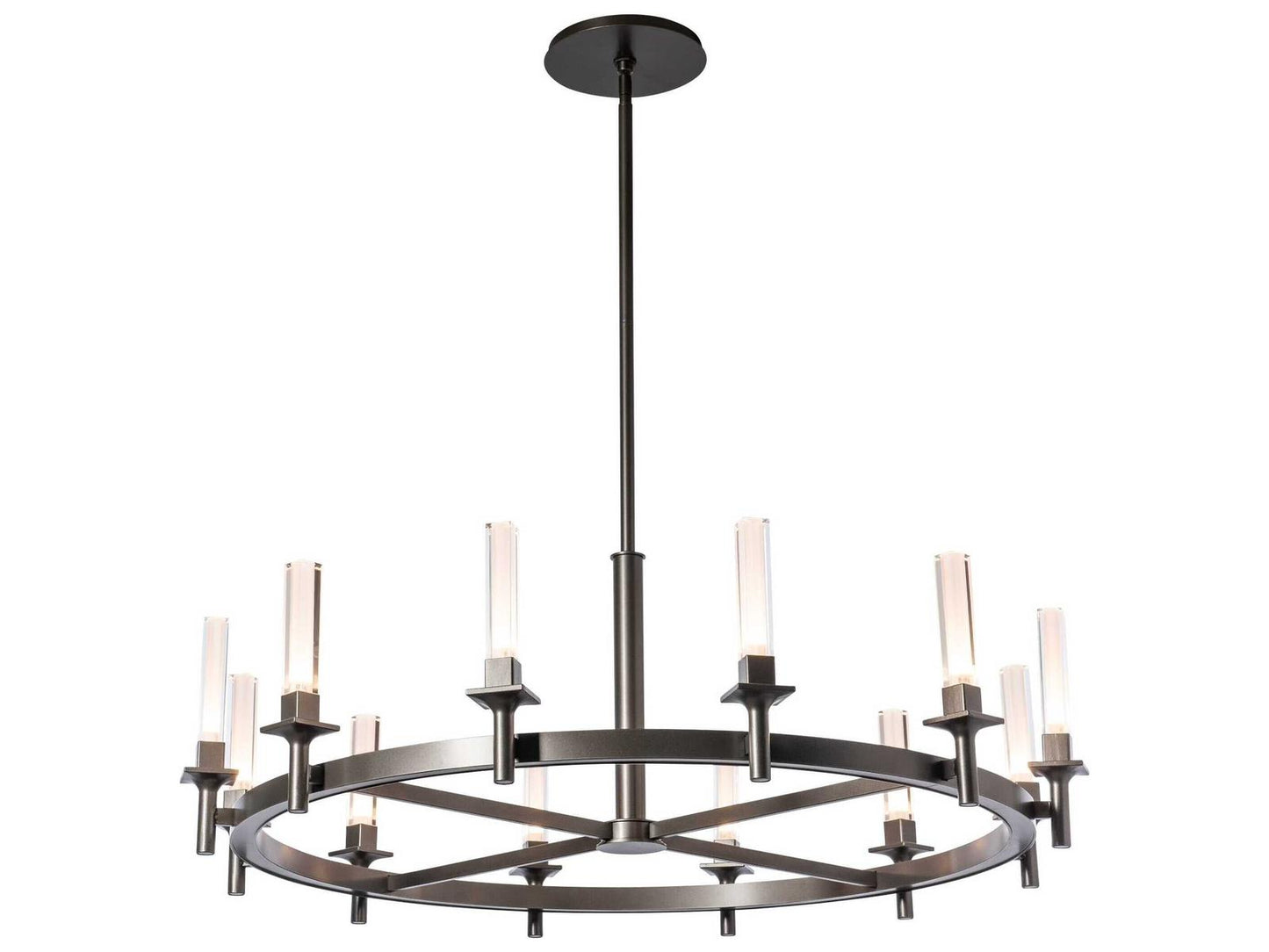 Hubbardton Forge Windsor 12-Light Round Chandelier