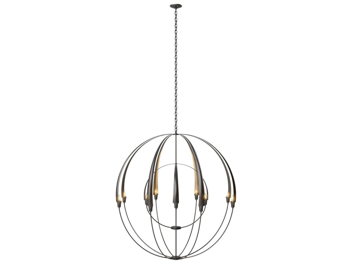 Hubbardton Forge 12-Light Double Cirque Large Scale Chandelier