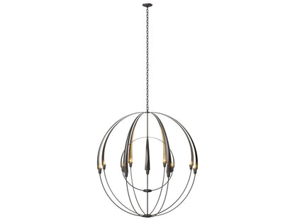 Hubbardton Forge 12-Light Double Cirque Large Scale Chandelier