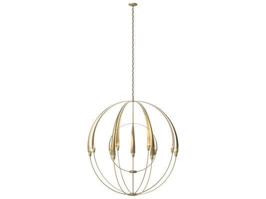 Hubbardton Forge 12-Light Double Cirque Large Scale Chandelier