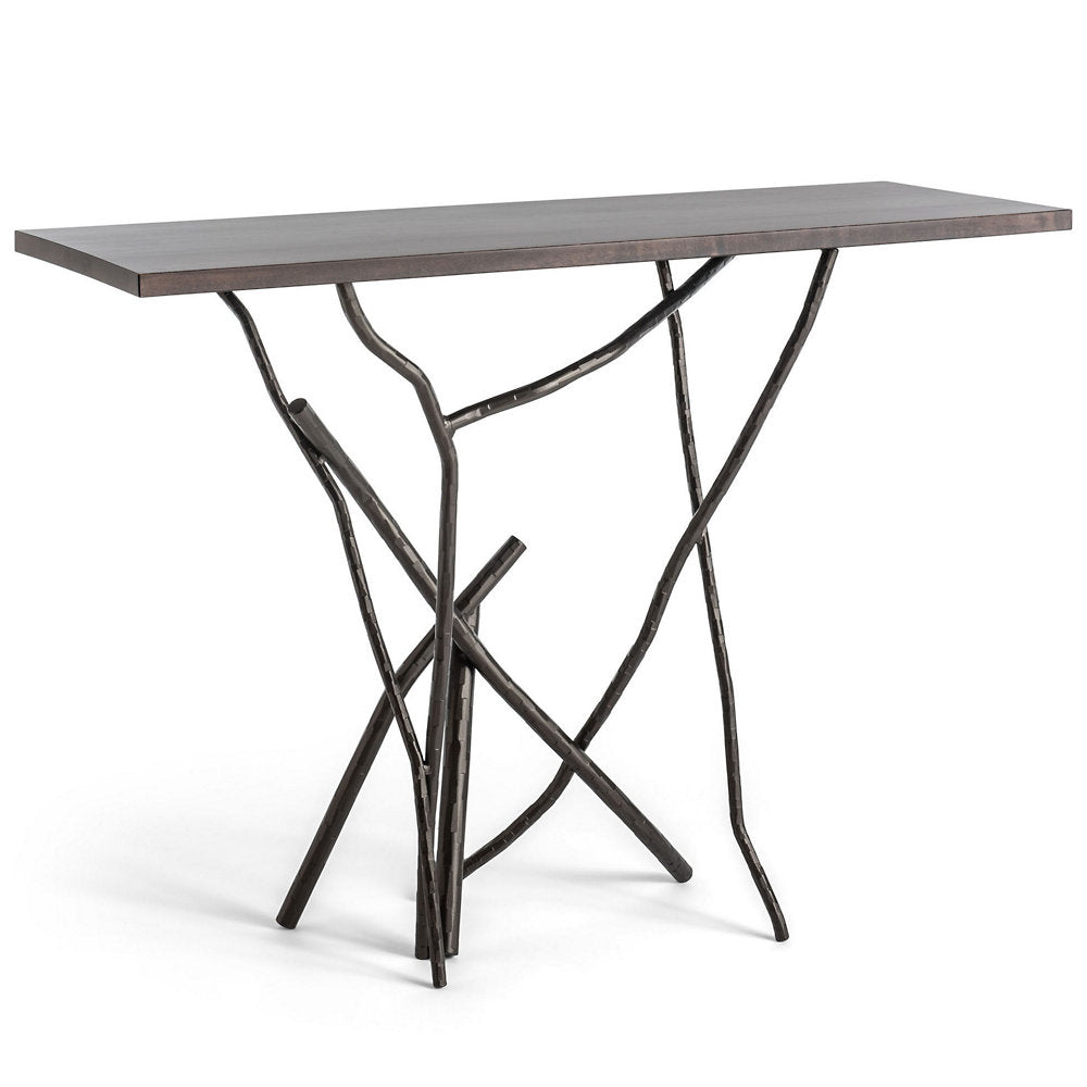 Brindille Wood Top Rectangular Console Table