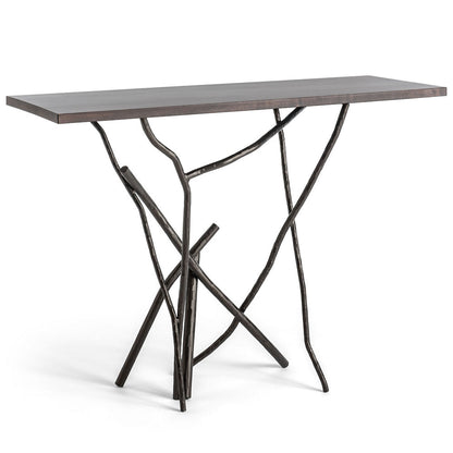 Brindille Wood Top Rectangular Console Table