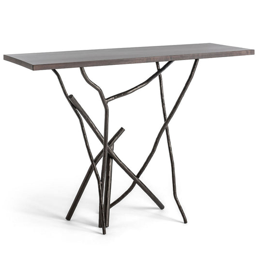 Brindille Wood Top Rectangular Console Table