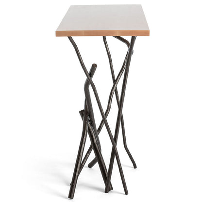 Brindille Wood Top Rectangular Console Table