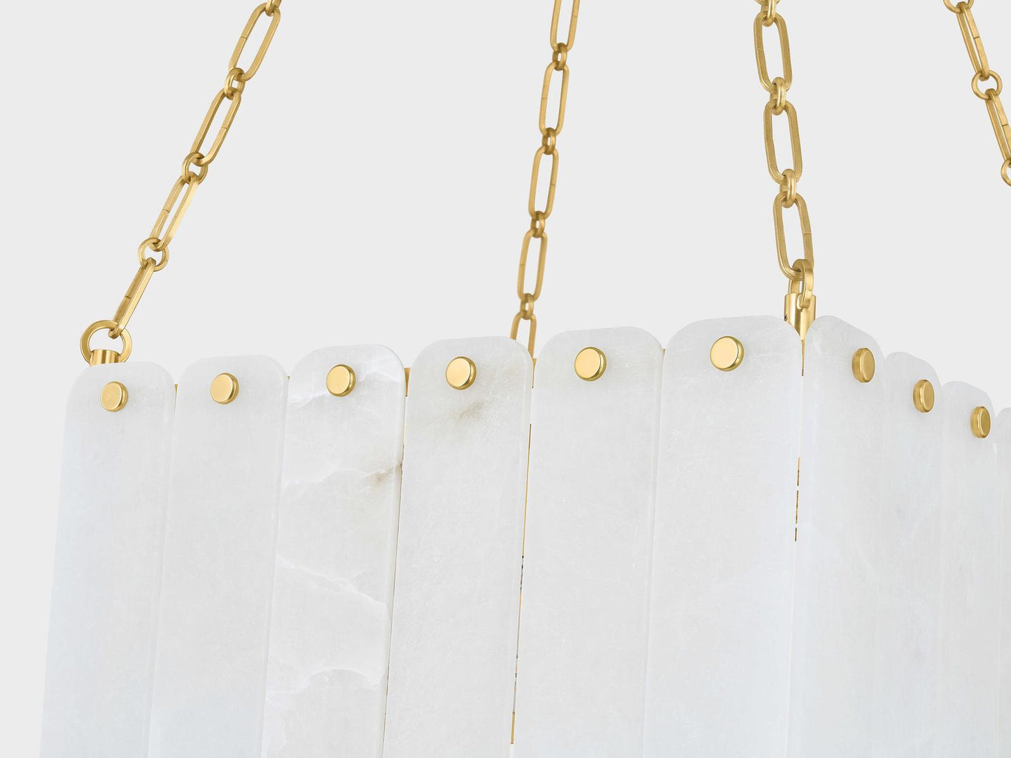Hudson Valley Moissanite 17-Light Tiered Chandelier in Aged Brass White Alabaster