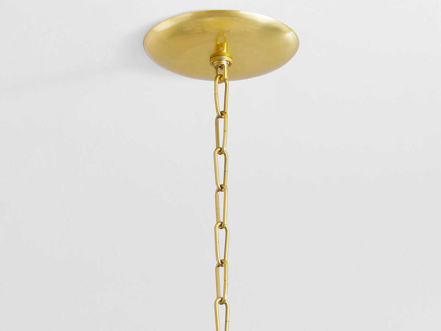 Hudson Valley Darcia 7-Light Chandelier in Aged Brass with Glass Teardrops