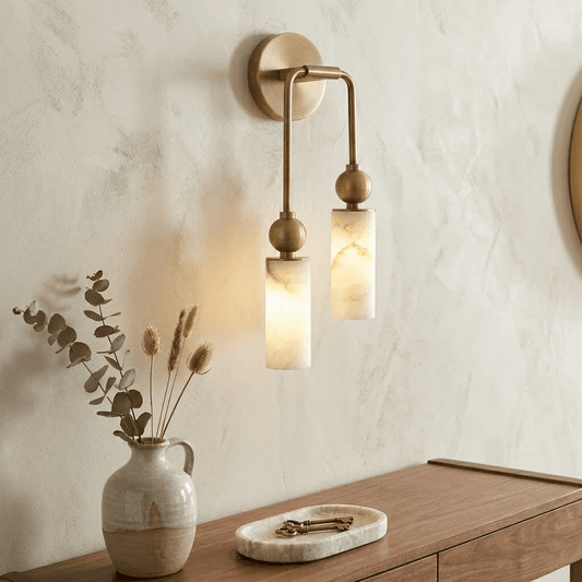 Harlin Alabaster Wall Lamp