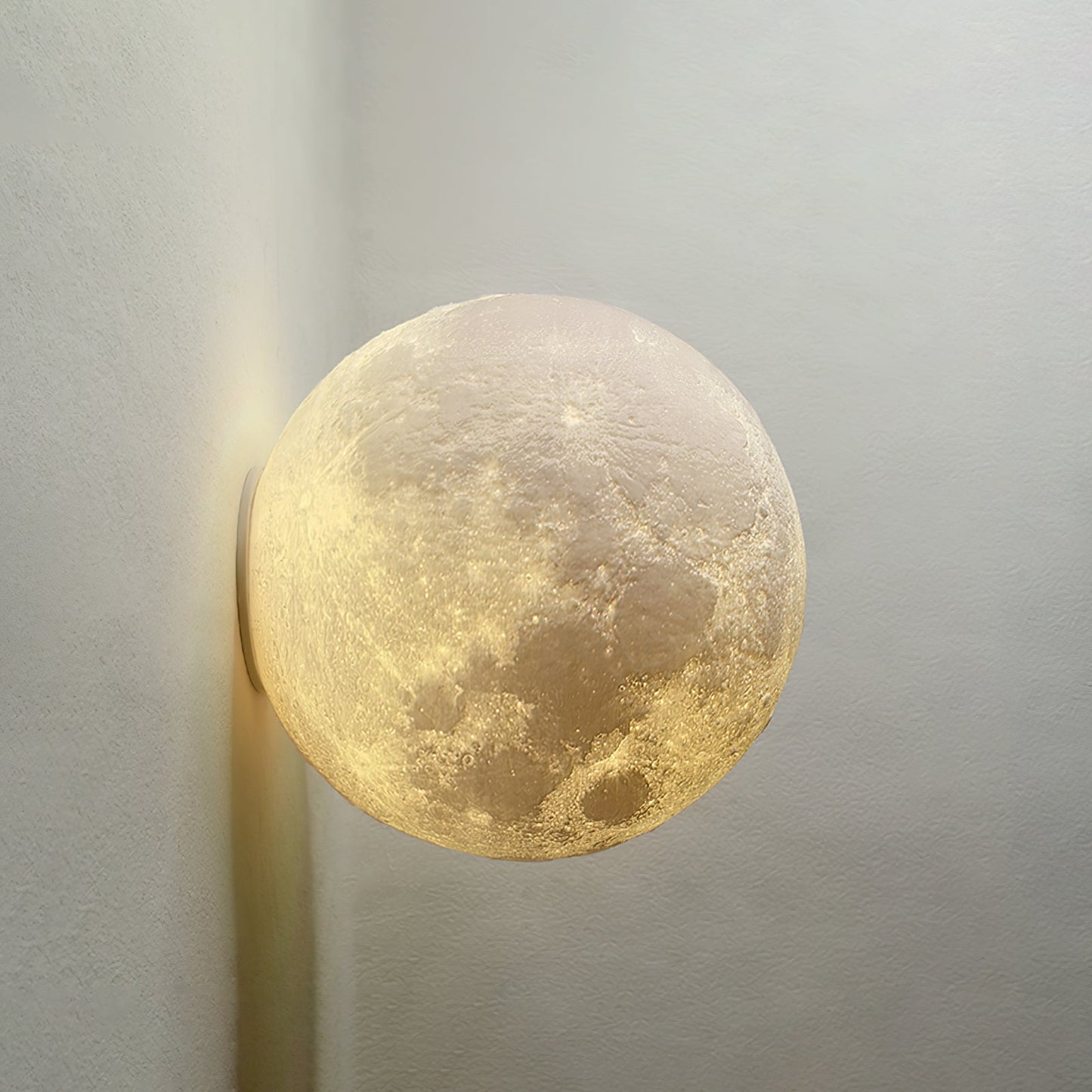Moon 3D Wall Lamp ∅ 5.9″ x H 5.9″ / Model B / Single Wall lamp