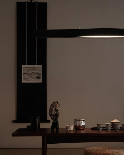 Horizon Linear Wood Pendant Lamp