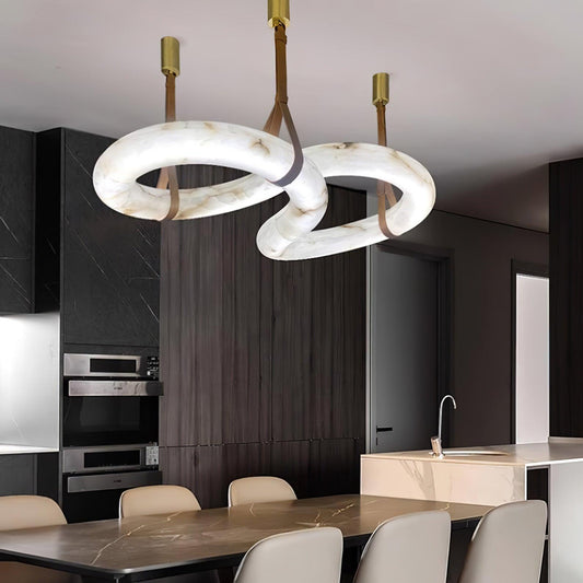 Infinity Alabaster Pendant Lamp