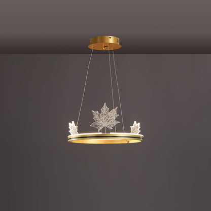 Ion Leaf Chandelier