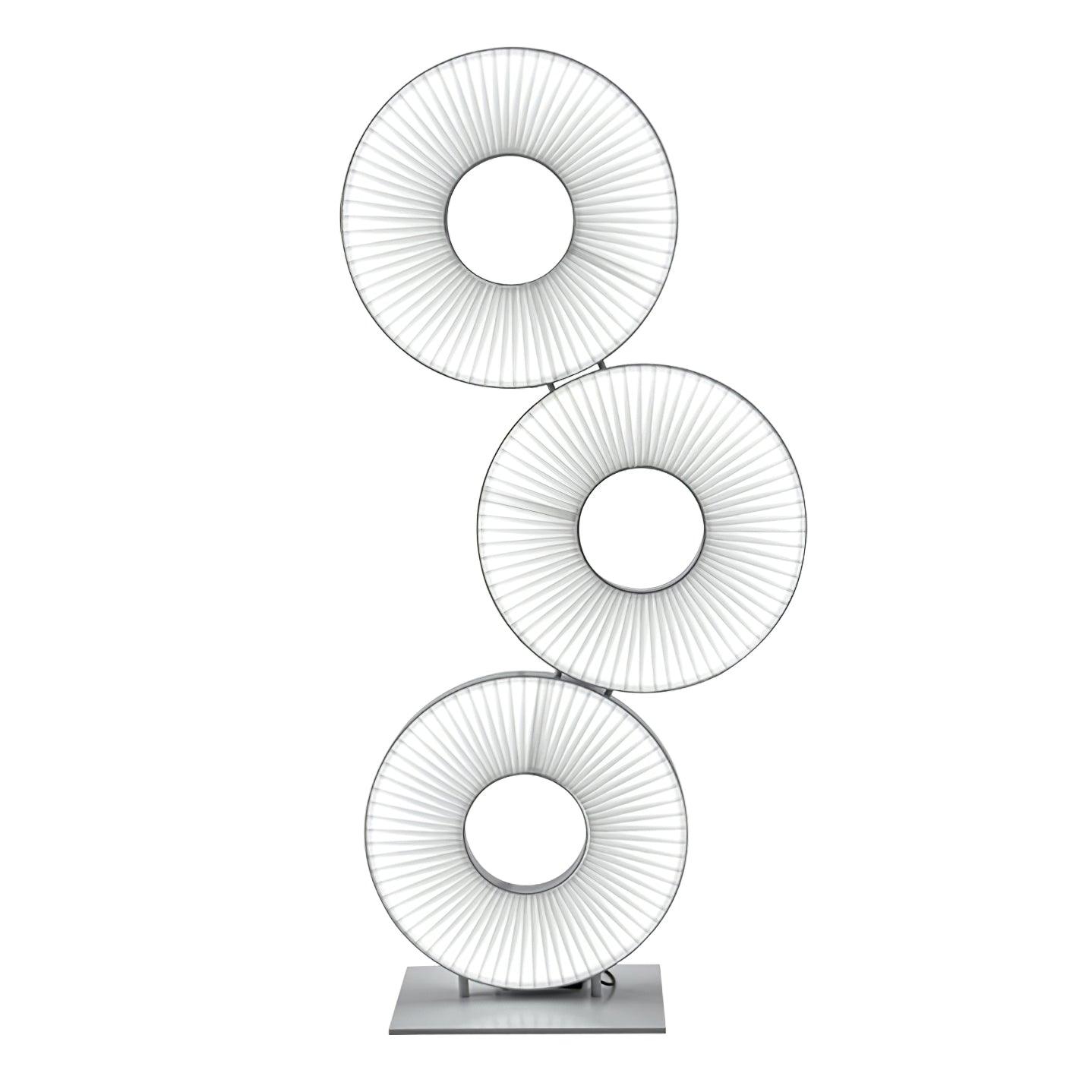 Iris Totem Floor Lamp ∅ 33.5″ x H 68.9″ / Dia 85cm x H 175cm / Dual Color Temperature / US Plug Floor lamp