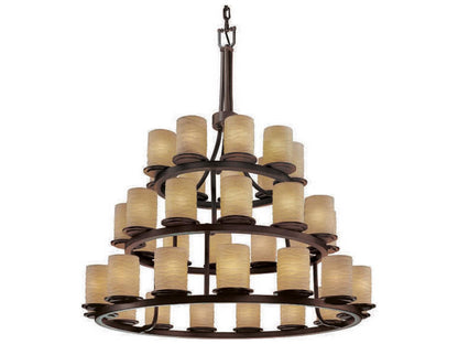 Justice Design Group Limoges 36-Light Tiered Chandelier