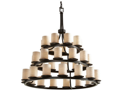 Justice Design Group Limoges 36-Light Tiered Chandelier