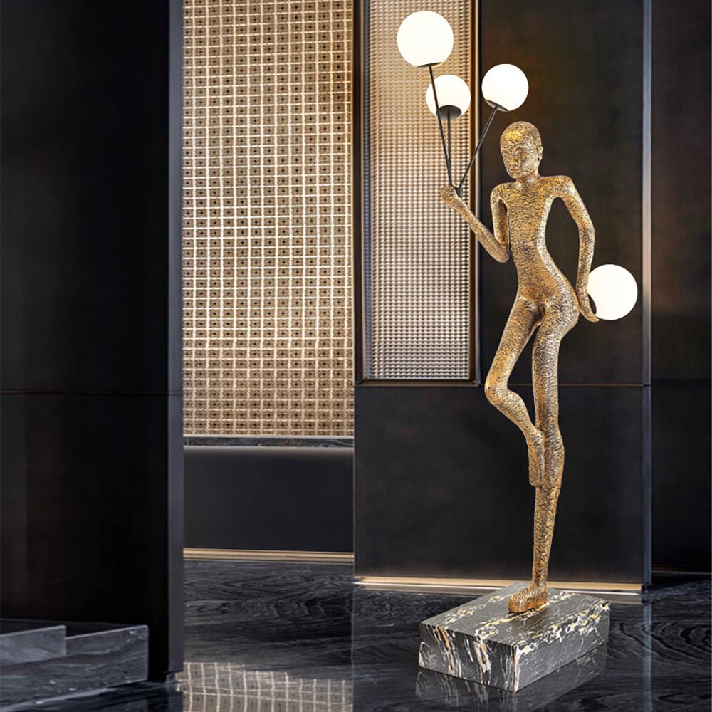 Juggling Sculptor Floor Lamp Floor lamp
