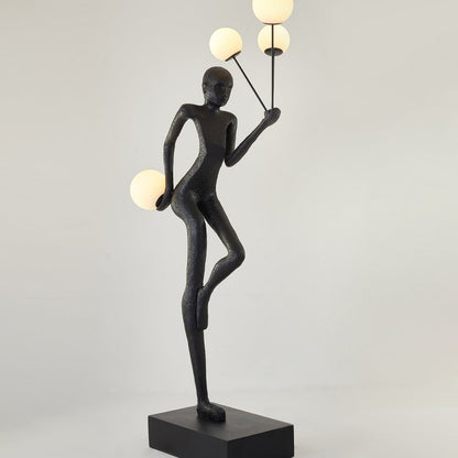 Juggling Sculptor Floor Lamp Floor lamp